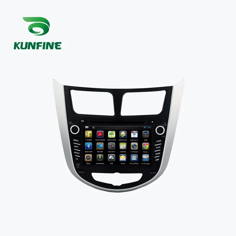 Car DVD GPS Navigation player for HYUNDAI Verna Accent Solaris 2011-2012 B