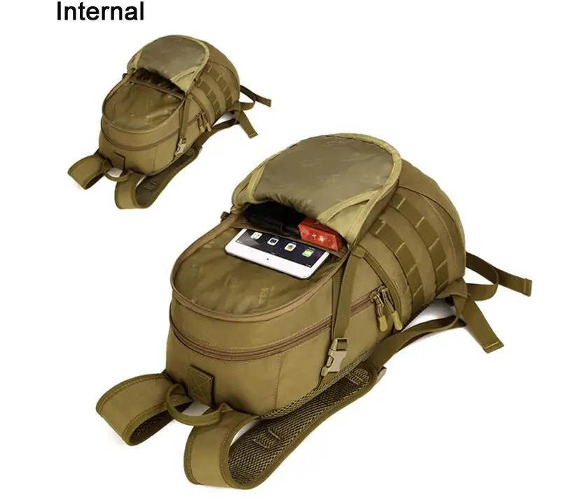 impermeável náilon mochila de viagem para caminhada caminhada camuflagem mochila