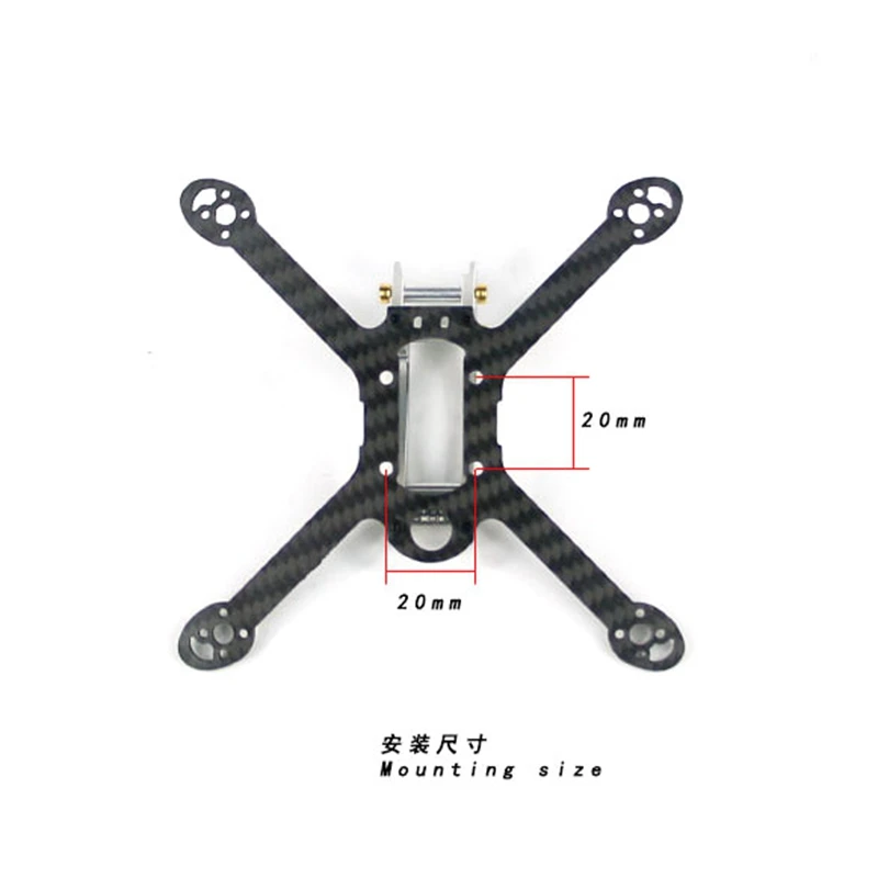 Kingkong FLYEGG 130 комплект 130 мм комплект из углеродного волокна для рамы с 7075 алюминием 4 пары 2840 пропеллеры для гоночных дронов RC