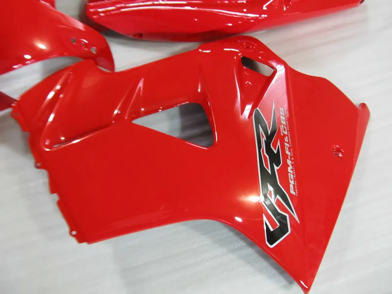 Мотоцикл обтекатель комплект для HONDA VFR800 98 99 00 01 VFR 800 1998 1999 2000 2001 ABS Пластик Горячий красный Обтекатели+ подарки HT01
