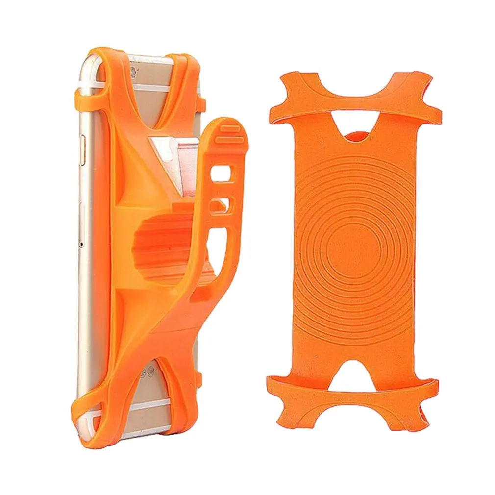 Mobile phone bracket bicycle rack shockproof silicone mountain bike rack cycling mobile phone navigation bracket holder