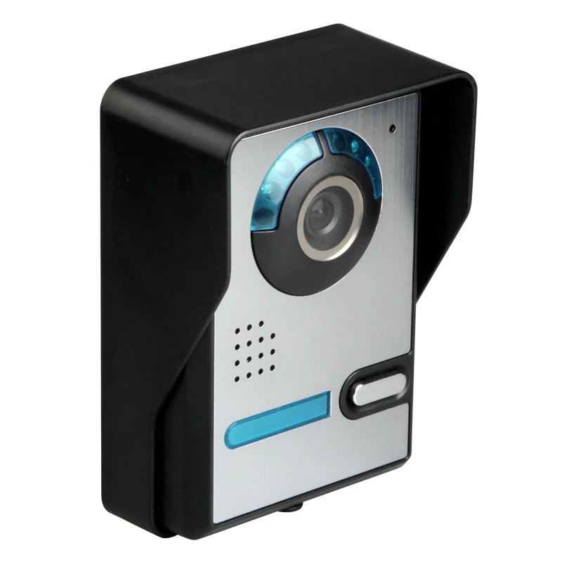 SmartYIBA 7 ''ЖК-экран проводной Визуальный дверной звонок 700TVL монитор открытый ИК-камера ночной вид домофона Intecom комплекты домашней безопасности - Цвет: FA
