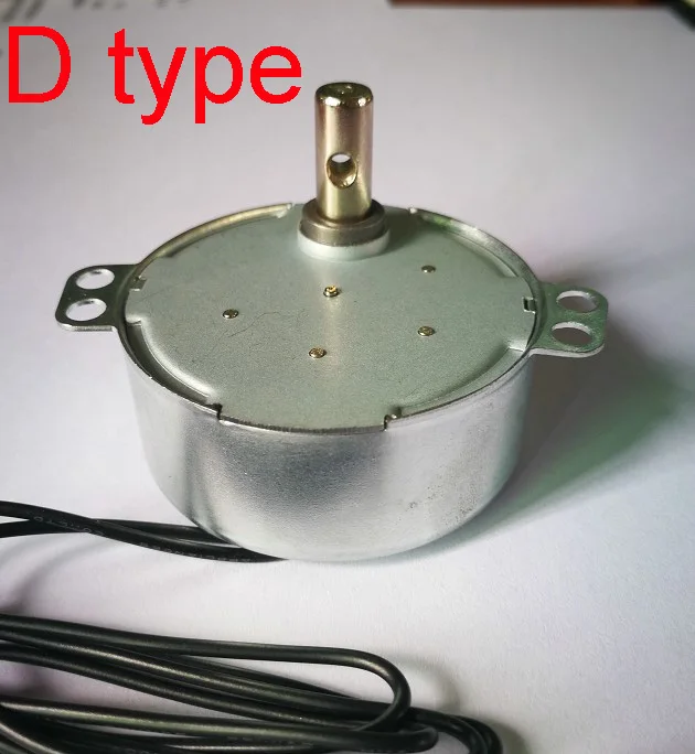 AC 100-127V 220-240V 50/60Hz Synchronous Motor 1.4RPM-60RPM Robust Torque 4W TYC-50