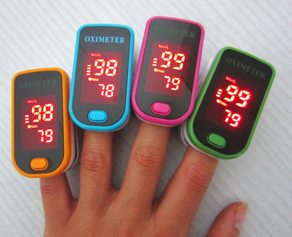 

English version Finger pulse oximetry household oximeter pulse oxygen heart rate meter gift for elder old people