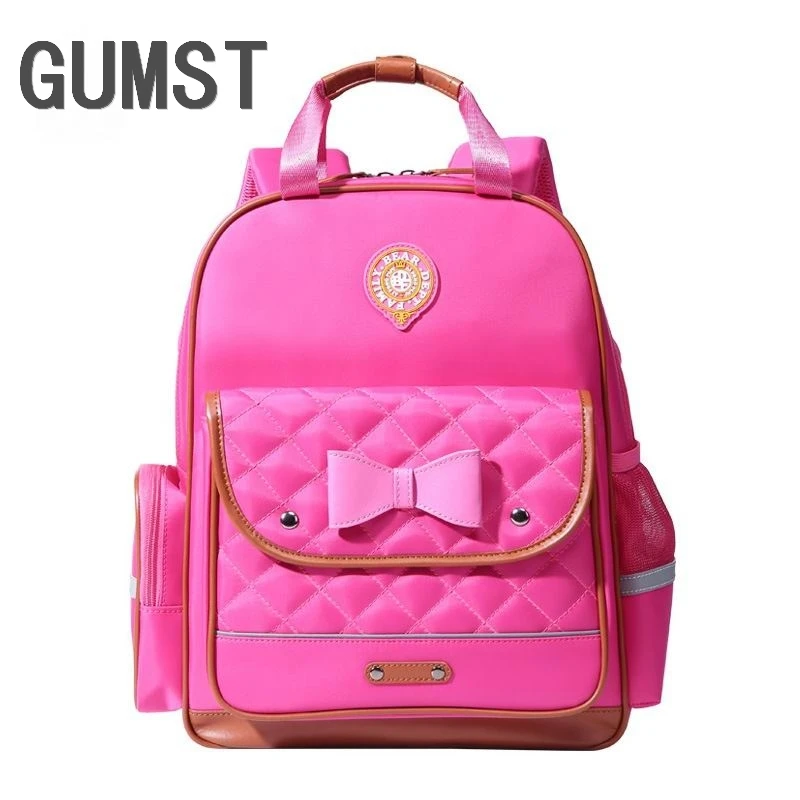 GUMST New Fashion School Bags For Teenagers Bow Waterproof Children