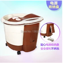 Heating portable foot detox spa feet basin Multifunctional Foot Spa Massager Health care body