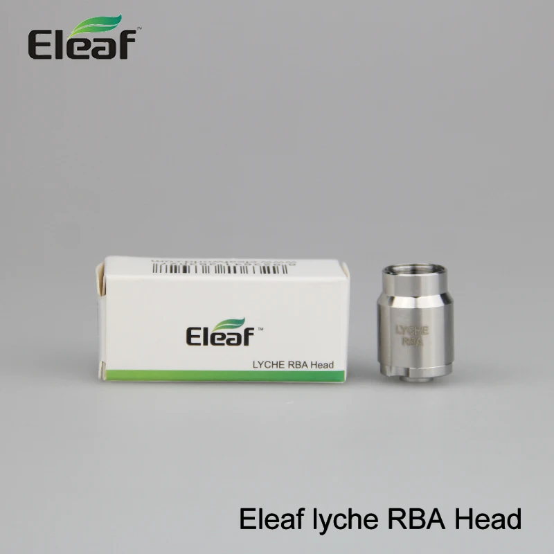

100% Authentic Eleaf Lyche RBA Head Rebuildable and Reuseable Atomizer Head for Eleaf LYCHE DIY E cigarette Atomizer Tank