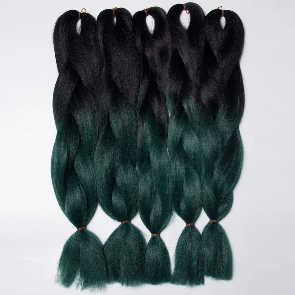 High-temperature-wire-ombre-grey-hair-weave-two-tone-kanekalon-jumbo-afro-twist-braid2