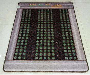 

New Arrival! Natural Jade MatTourmaline Heat Mat Physical Therapy Mat Good Sleep Mattress AC220V size190x120cm,Free shipping