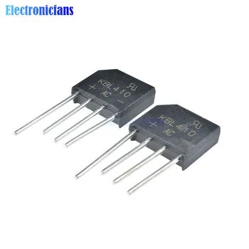 

5PCS KBL410 1000V 4A Diode Bridge Rectifier Single Phase Bridge Rectifier KBL-410 New Arrival