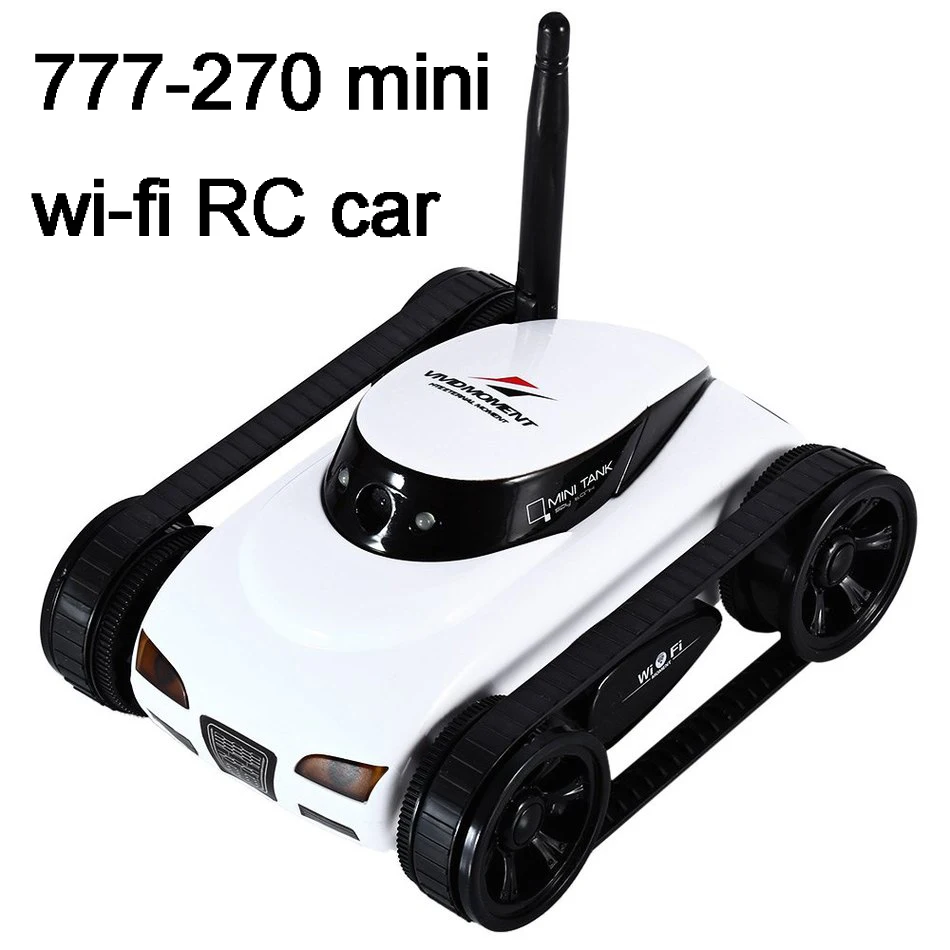 Happy Cow 777-270 WiFi i-spy Tank Car FPV 30w Pixels Deformable Camera Support IOS Phone or Android iPhone iPad iPod Controller
