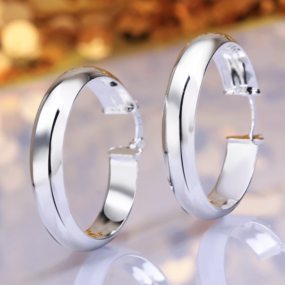 high quality free shipping 925 sterling silver earrings fashion jewelry