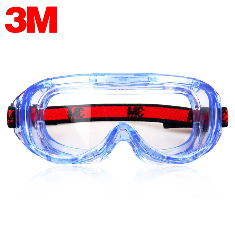 3M 1623AF Anti Impact and Anti Chemical Splash Glasses Goggle Safety