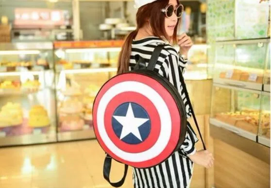 captain america shield backpack