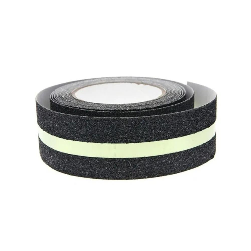 

5x500cm PVC Decor Adhesive Anti-slip Tape Warning Indoor Safety Roll Floor Stair Grip Night Luminous Decking Stickers Mat