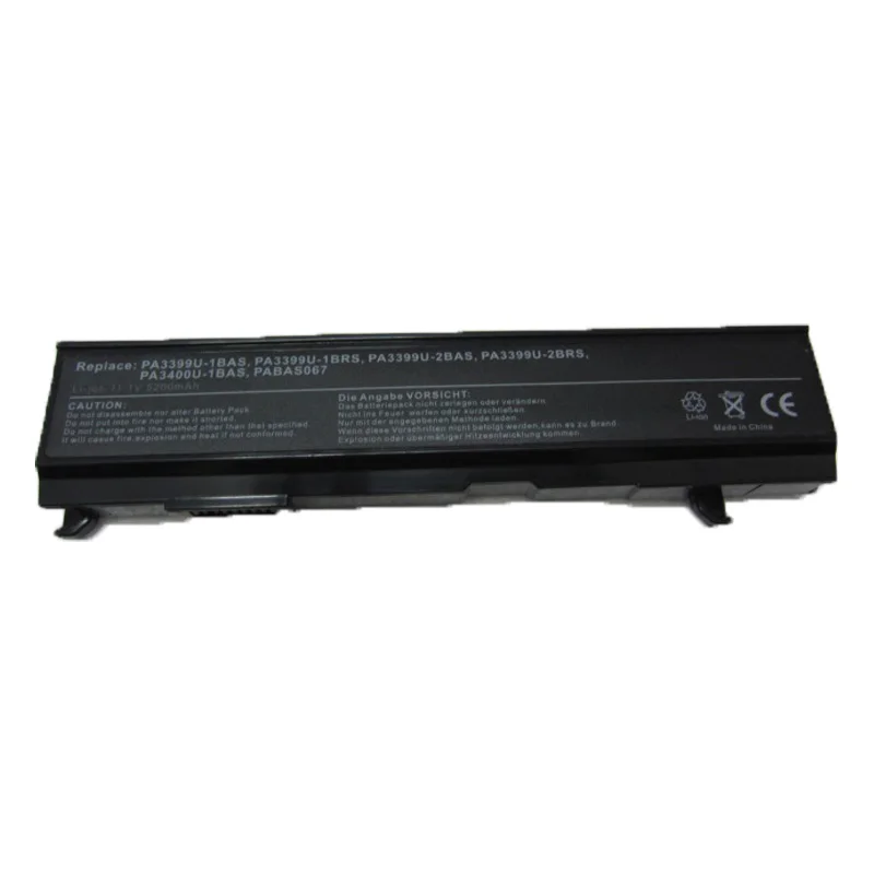 5200mAh Battery For Toshiba Equium Satellite A100 M50 PA3399U PA3399U-2BRS PA3399U-1BAS PA3399U-1BRS PA3399U-2BAS bateria akku