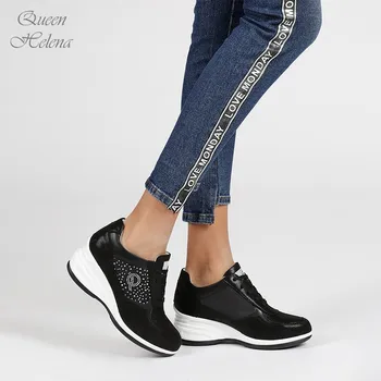 

QUEEN HELENA wedge sneakers