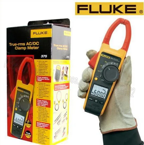 FLUKE 375 True RMS AC DC Clamp Meter Clamp Meter Fluke F 375 Brand New