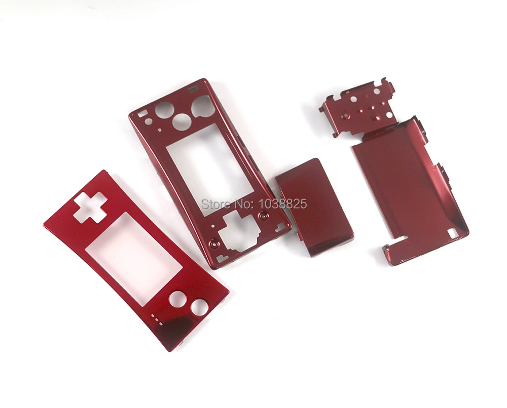 Металлический корпус чехол для Nintendo Game Boy Micro GBM алюминиевый Замена Защитный чехол для игровой консоли GBM