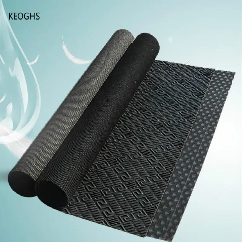 64*46cm DIY non slip UNIVERSAL motorbike scooter floor mat motorcycle mat free shippingin Foot