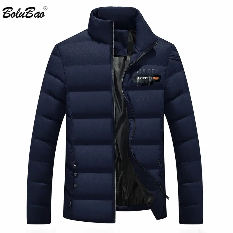 BOLUBAO Brand Men Parka Coat Winter Warm Jackets Brand Slim Fit Men's Parkas Casual Windbreak Male Parka Clothing