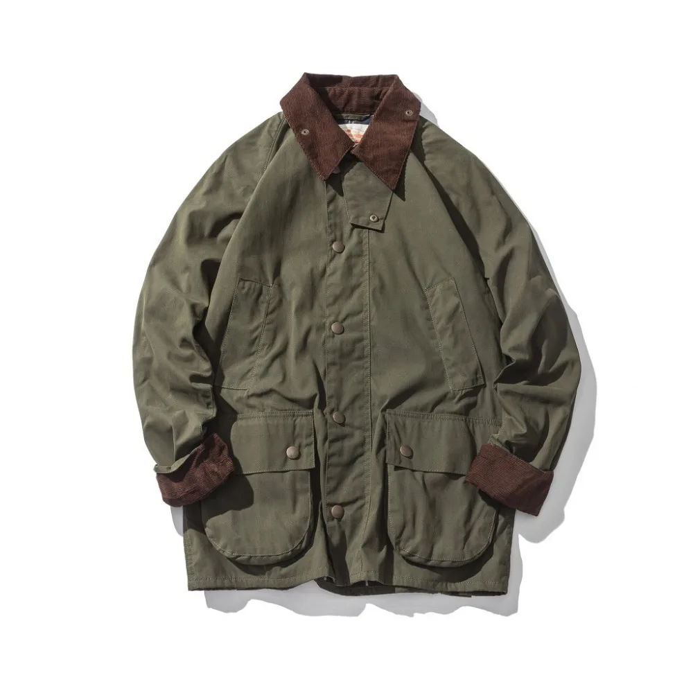 waxed waterproof coat