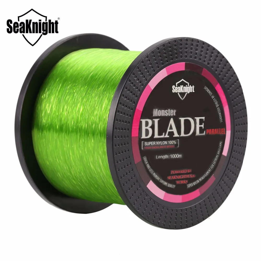 

SeaKnight BLADE 500M 1000M Nylon Line 2-35LB Japan Material Monofilament Fishing Line Super Strong Carp Fishing Line Mono Line