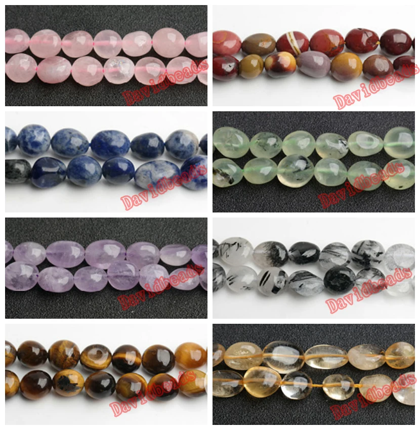 

wholesale Gravel Irregular Shape 8-10mm Natural Stone Beads For Jewelry Making Crystal Onyx DIY Bracelet Necklace Strand 15''