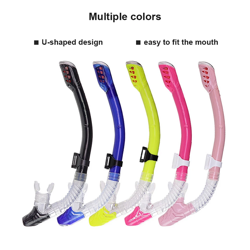 QYQ Full Face Snorkel set food grade silicone Anti Leak easy to fit the