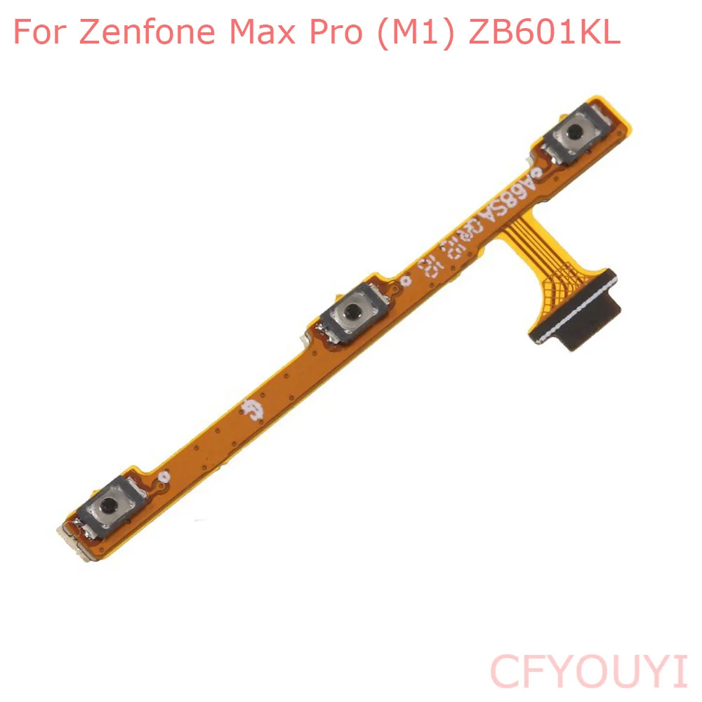 

For Asus Zenfone Max Pro (M1) ZB601KL Power On/Off Volume Buttons Side Key Flex Cable Repair Part