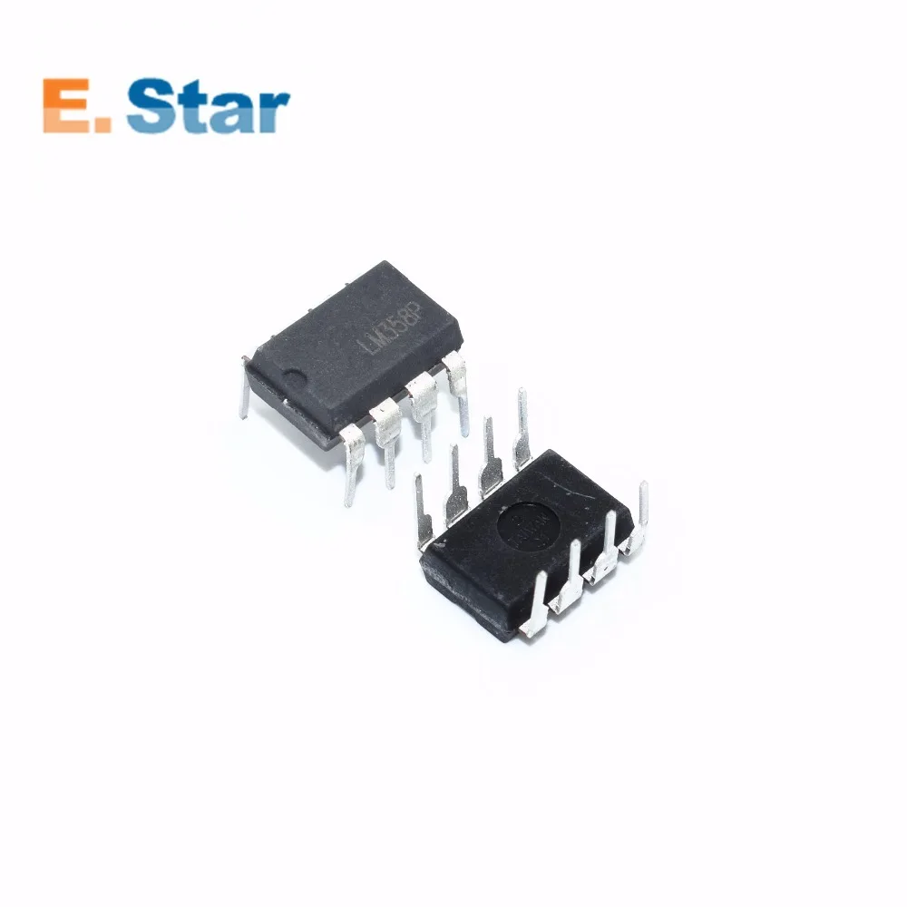 10pcs LM358P LM358 DUAL OPERATIONAL AMPLIFIERS IC OP AMP DUAL DIP 8in