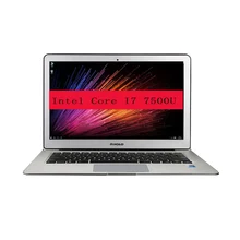 13,3 дюймов алюминиевый ноутбук компьютер Intel Core I7 7500U 8 Гб 240 ГБ SSD 1920*1080 HD экран bluetooth wifi камера