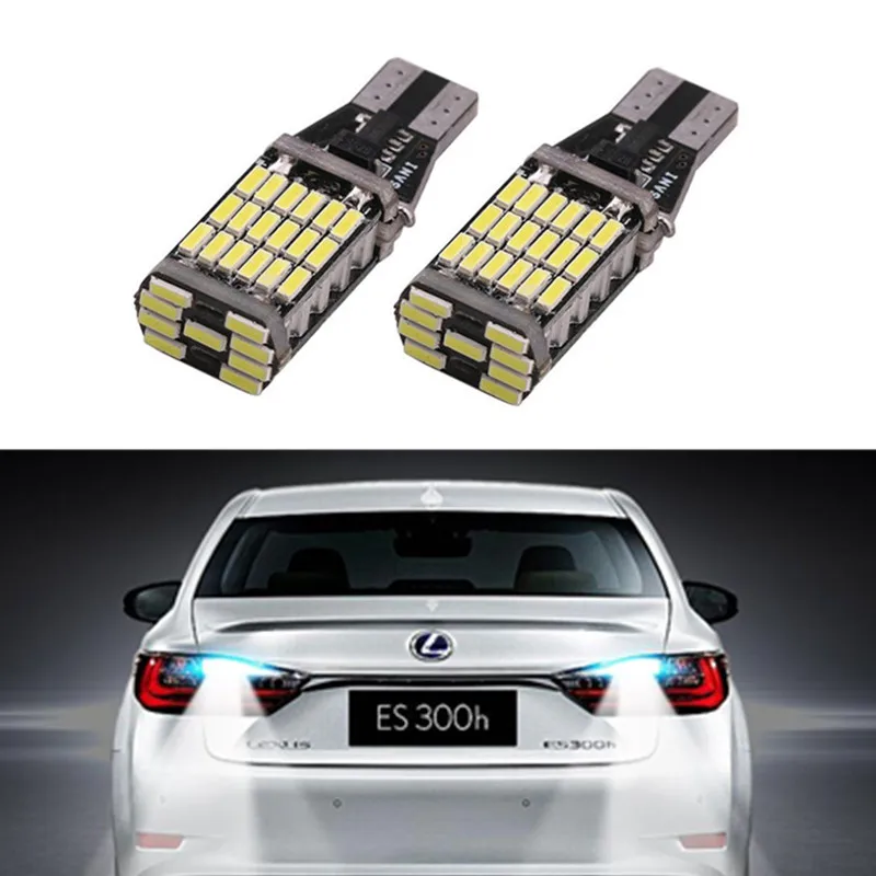 

2x Error Free LED T15 Car LED Backup Reverse Lights For Lexus CT ES GS GX IS IS-F LS LX SC RX is250 rx300 is350 is300