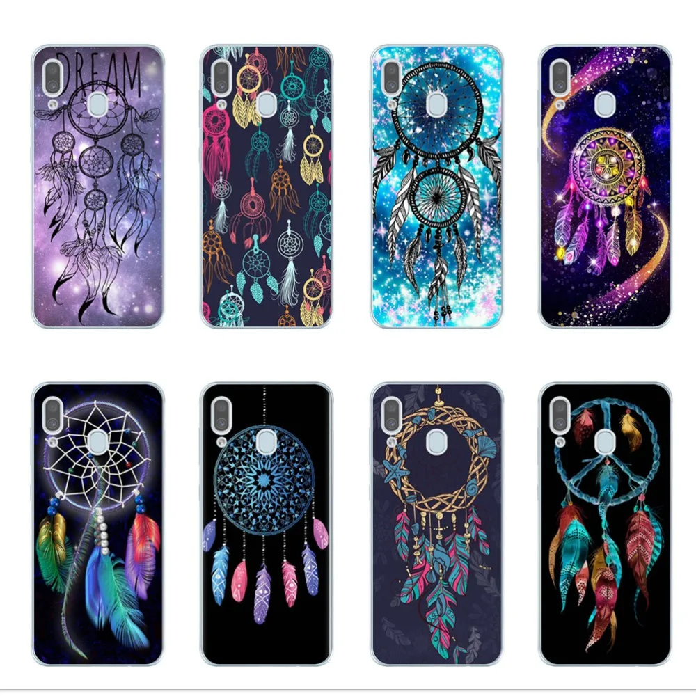 

Dreamcatcher Colourful Feathers Case For Samsung Galaxy A50 A30 A10 A20 A40 A70 Soft TPU Cover for Samsung A30 A30F Cases Capa