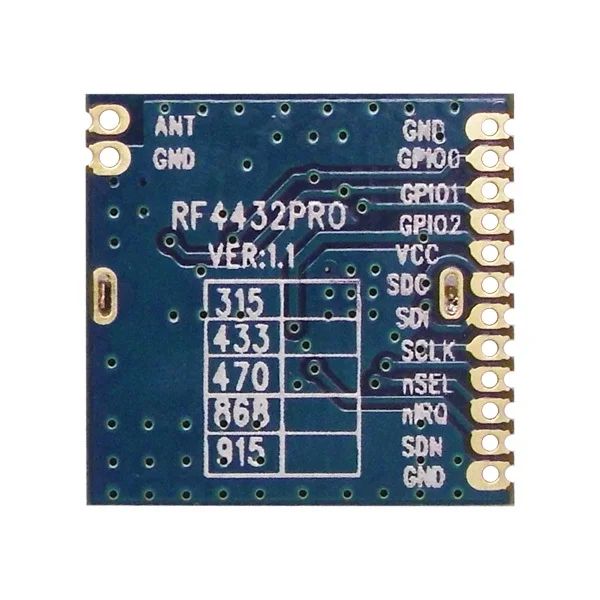 RF4432PRO-433 МГц | 868 МГц | 915 МГц маленький беспроводный передатчик данных и приемник FSK SPI RF модуль для системы дистанционного управления