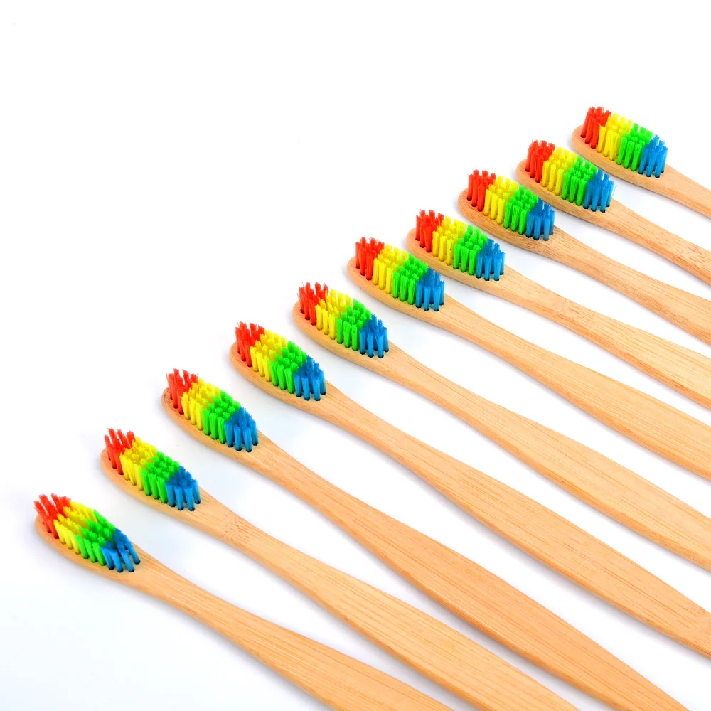 FT02 natural bamboo toothbrush