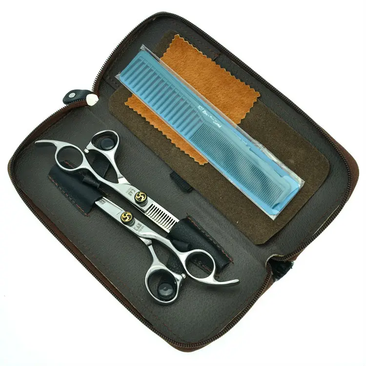

6.0" Salon Hairdresser Hair Scissors Kit Cutting Thinning Shears Hairdressing Barber Set JP440C, LZS0147