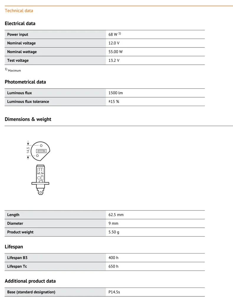 OSRAM H1 12V 55W 2600K 62150FBR противотуманный фонарь Xenon желтый 200% желтый свет 60% более яркая Автомобильная галогеновая лампа OEM лампы пара