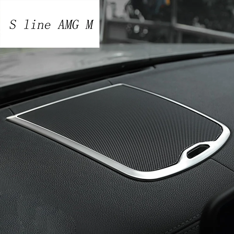  Car styling For BMW X3 G01 2018 dashboard Central Console Speaker Audio Cover Sticker Frame decorat