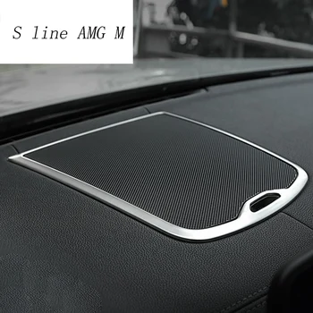 

Car styling For BMW X3 G01 2018 dashboard Central Console Speaker Audio Cover Sticker Frame decoration Interior Auto Accessories