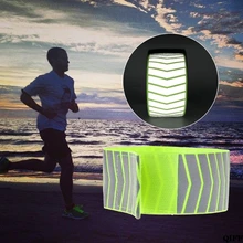 Прямая поставка, беговые, рыболовные, велосипедные светоотражающие полосы Предупреждение ющие, для велосипеда, для безопасности велосипеда, для связывания штанов, для рук, для ног, ремень, светоотражающая лента, APR28