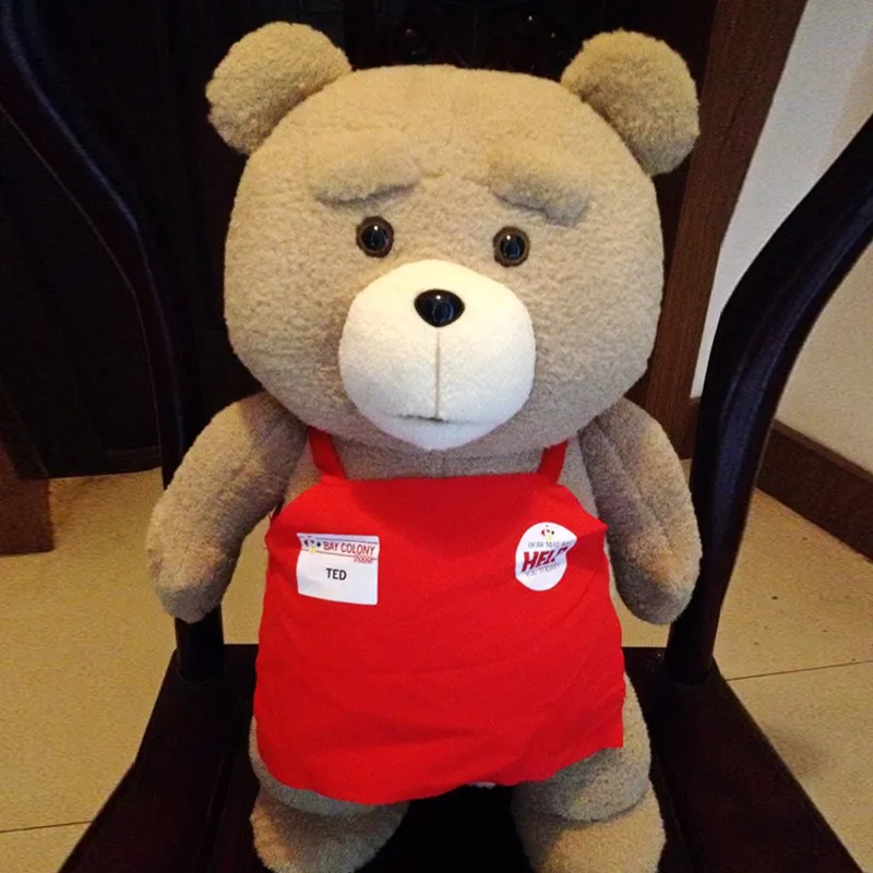 Плюшевые игрушки Ted Bear 45 см/58 см фильм Тед 2 мягкие плюшевые куклы подарки для