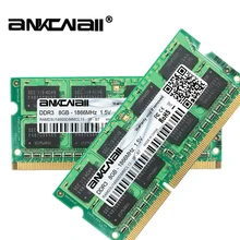 Оперативная Память DDR3L 4 ГБ/8 ГБ, 1866 МГц, PC3L 14900S, Память DIMM для ноутбука, ПК, 204 контактов, для Intel 1,35 в