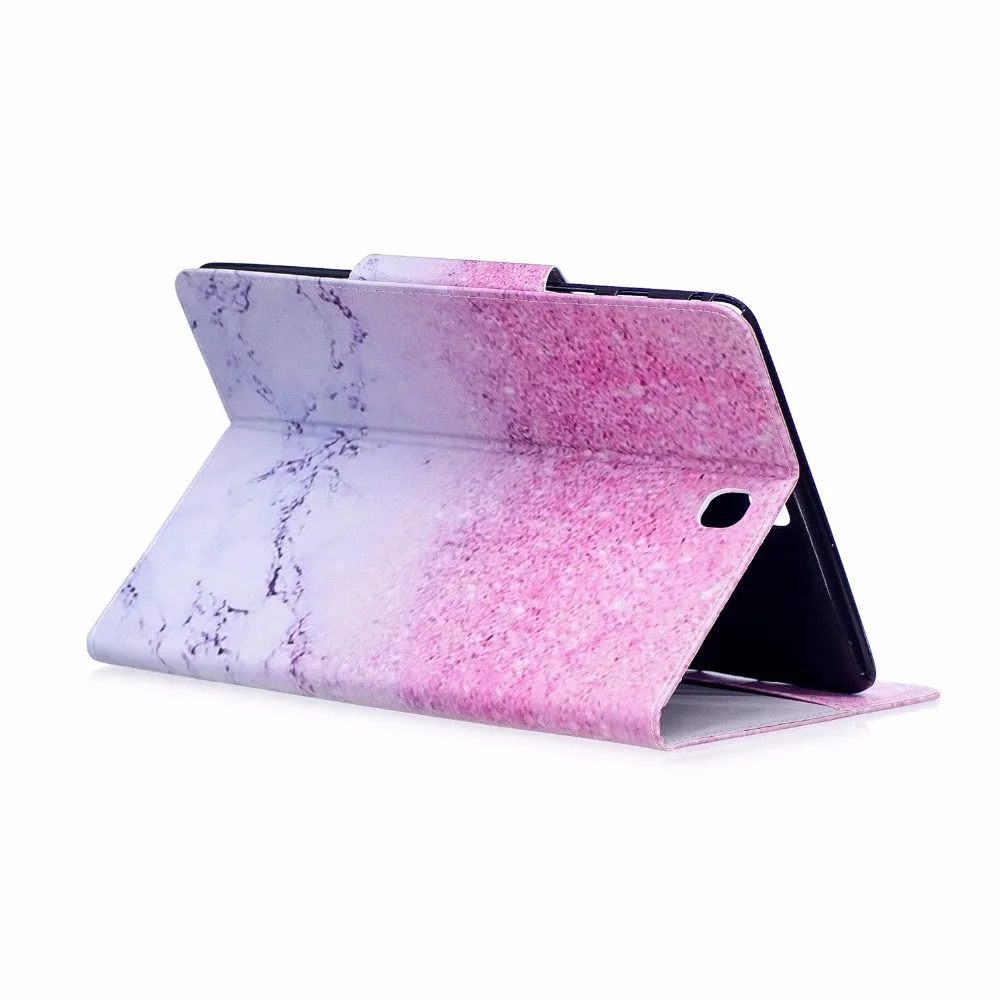 Мрамор роспись магнит из искусственной кожи чехол для Samsung Galaxy Tab A 9,7 SM-T550 T550 T555 P550 с Экран защитная пленка ручка