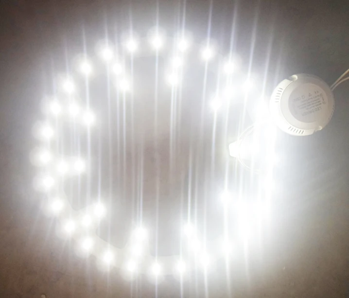 120 в 220 в 230 в 240 В DIY поверхностный монтаж 24 Вт светодиодный потолочный светильник круглый светодиодный потолочный светильник с круглой трубкой techo de светодиодный 2 года гарантии