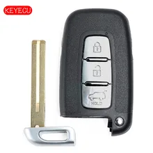 KEYECU Smart Remote key Keyless Entry Fob 3 Button 433MHz With ID46 Chip for Hyundai I30 IX35