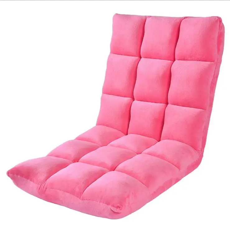 Японский ленивый диван складной татами диван гостиная и спальня скамейка стул открытый путешествия Релакс диван-кровать односпальная кровать - Цвет: Rose Red