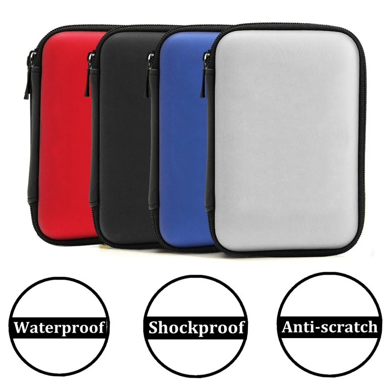 Nachdenklich Festplatte Eva Tasche Festplatte Reißverschluss Carry Schutz-fall Abdeckung Tasche Schutz Shell Für 2,5 Zoll Kabel Hdd Festplatte Stick Und Ein Langes Leben Haben. Externer Speicher