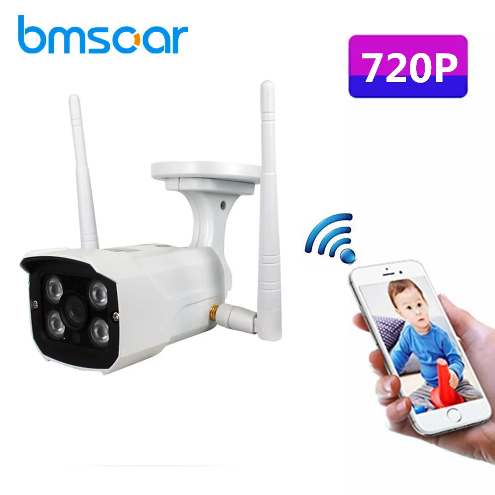 

720P HD IP Wi-Fi Camera Waterproof Outdoor Wireless Max 32G TF Card Security Surveillance CCTV Camera Support Alarm Yoosee