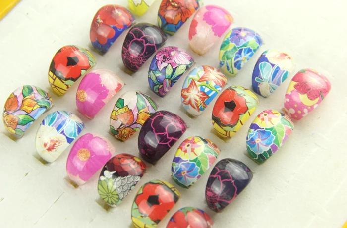 Details about / Party Rings Wholesale Mixed Girls Acrylic Rings Children/'s Xmas Present Gifts